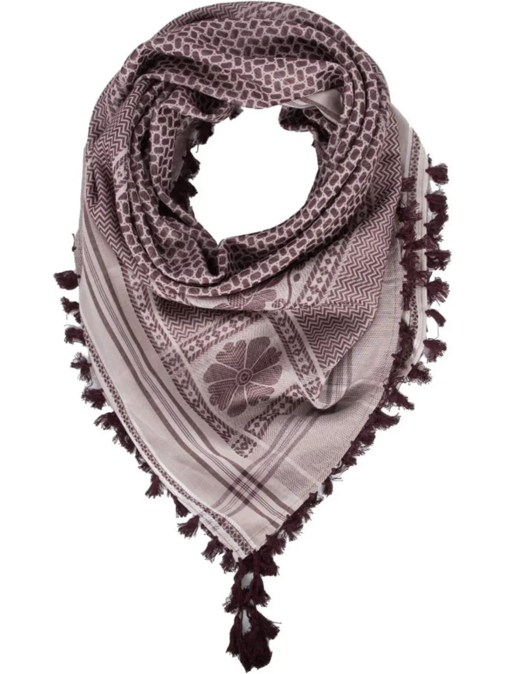 Cotton Tactical Desert Scarf | Keffiyeh Head & Neck Wrap for Men | 49